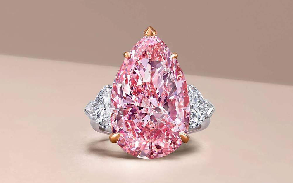 Famosos Diamantes Rosa e suas histórias - Graff Pin