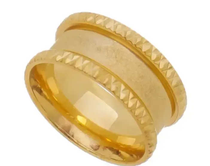 Aliança Individual de Casamento Anatômica de Ouro 18k com 9,4mm